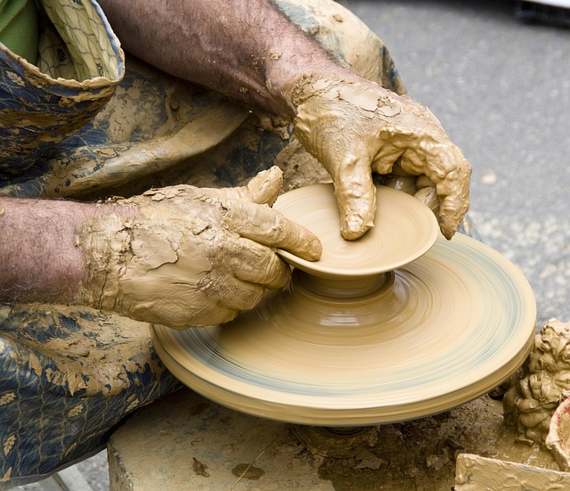 Handcrafted pottery showcasing unique artistic expression